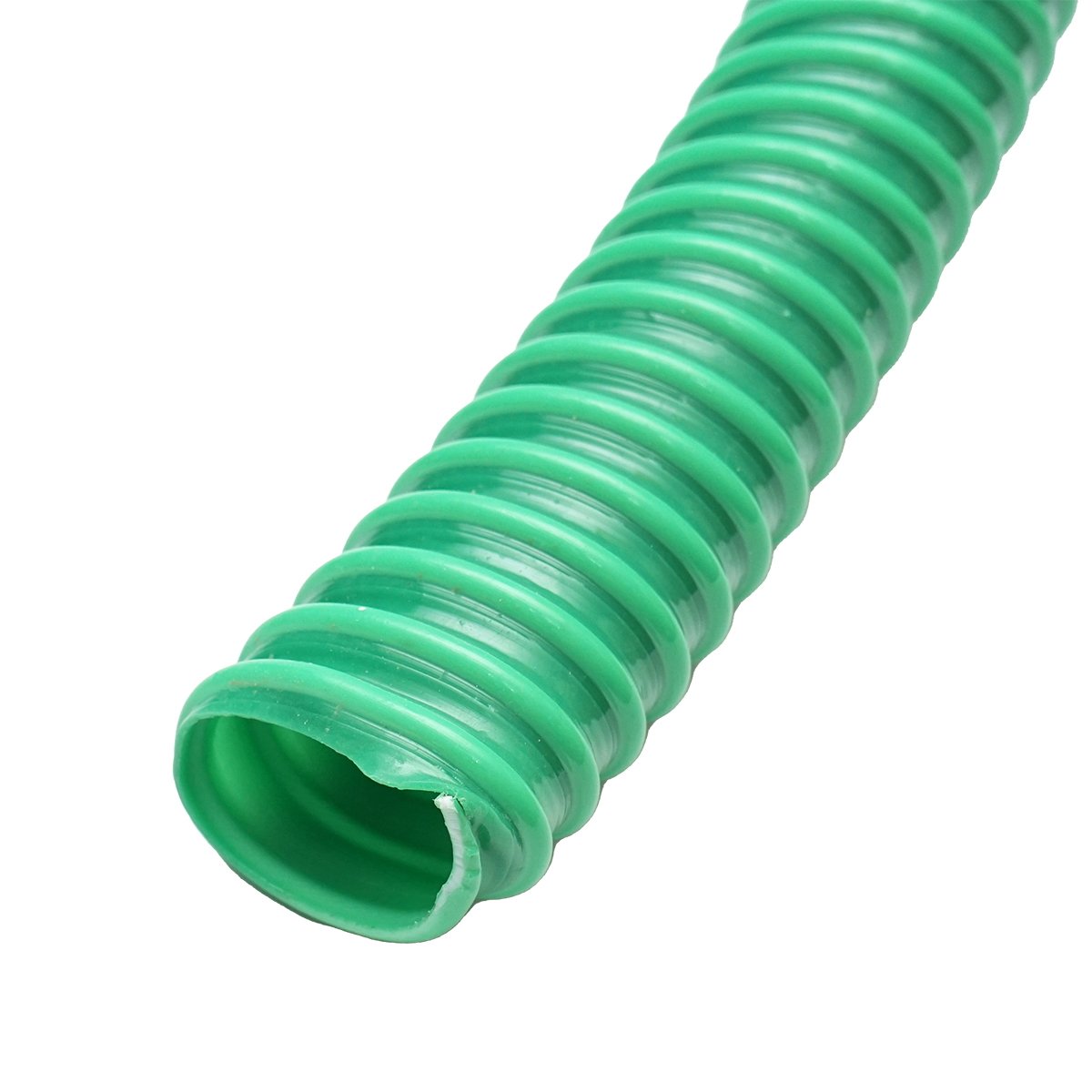 Furtun semanatoare SPC cu arc /colac de 50M verde, interior 35/3mm grosime